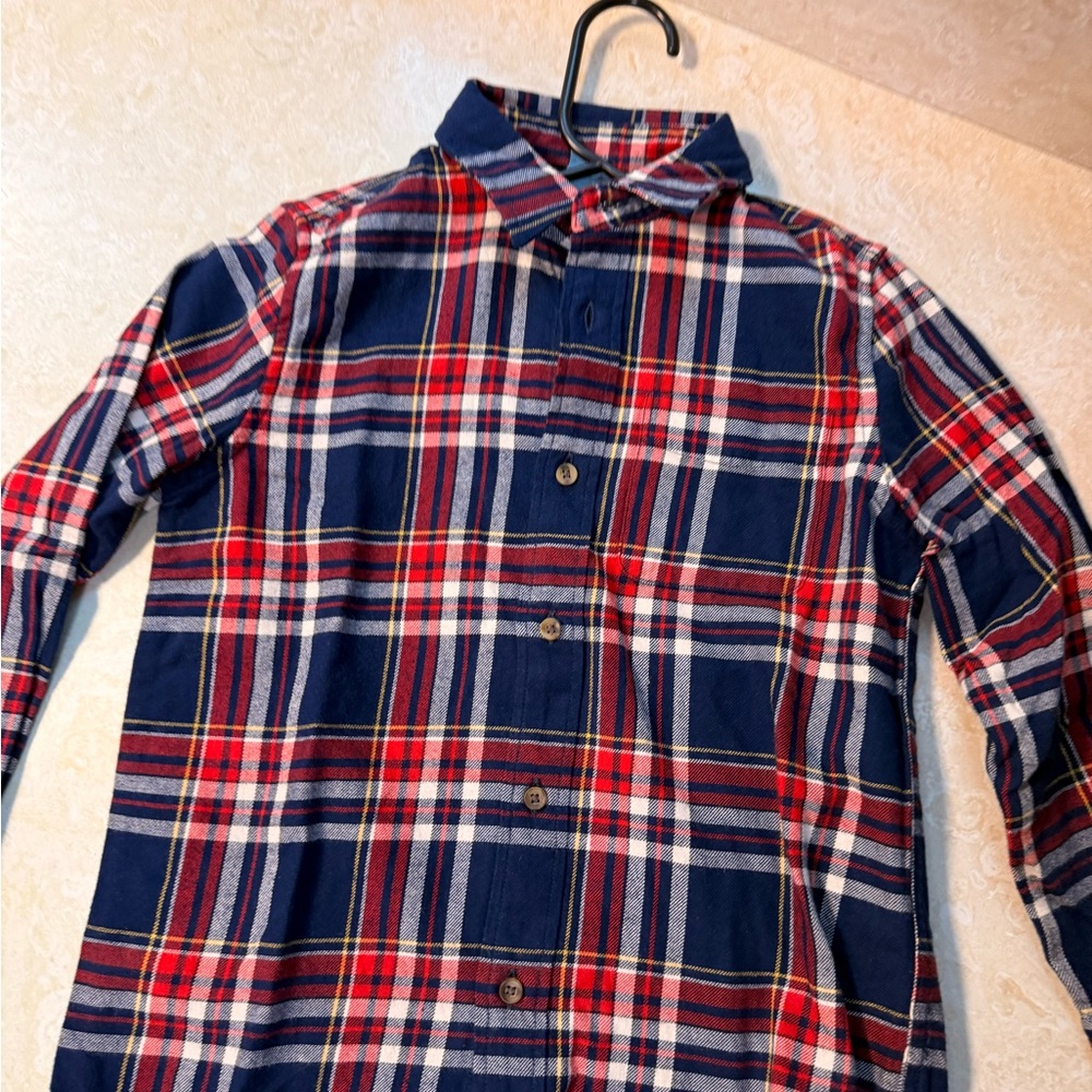 J. Crew Factory Boys' tartan button-down shirt - Picture 9 of 9